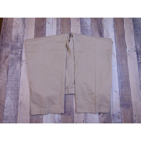 Duluth Trading Men 38 x 30 Ballroom Khakis Work Pants Beige Standard Fit Chino - Picture 5 of 5
